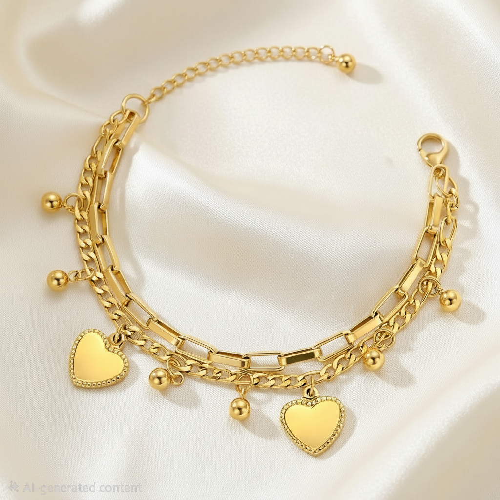 Golden Layered Bracelet